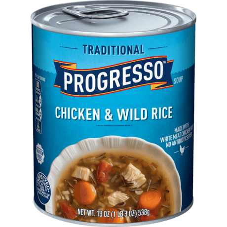 Progresso Traditional Chicken & Wild Rice, Front of the product