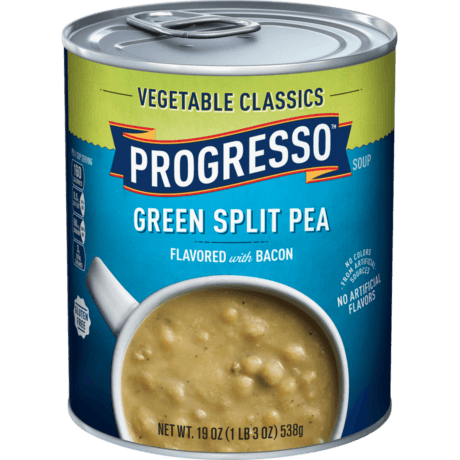 Progresso Vegetable Classics Green Split Pea Flavored with Bacon, Front of the product