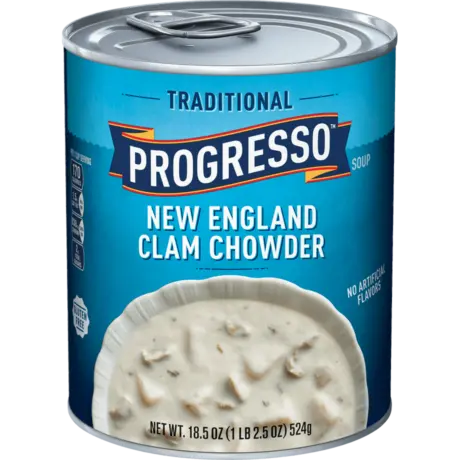Progresso Traditional New England Clam Chowder, Front of the product