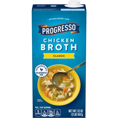 Progresso Chicken Broth Classic, front of the product
